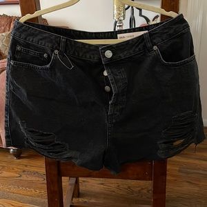 ASOS black shorts